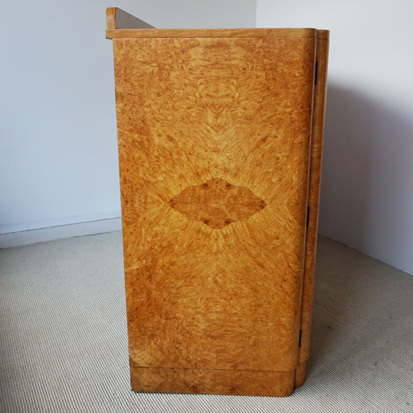 Art Deco Bleached Burr Walnut Sideboard by Harry & Lou Epstein Circa 1935 - Jeroen Markies Art Deco