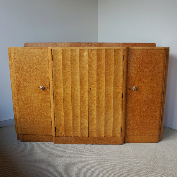 Art Deco Bleached Burr Walnut Sideboard by Harry & Lou Epstein Circa 1935 - Jeroen Markies Art Deco