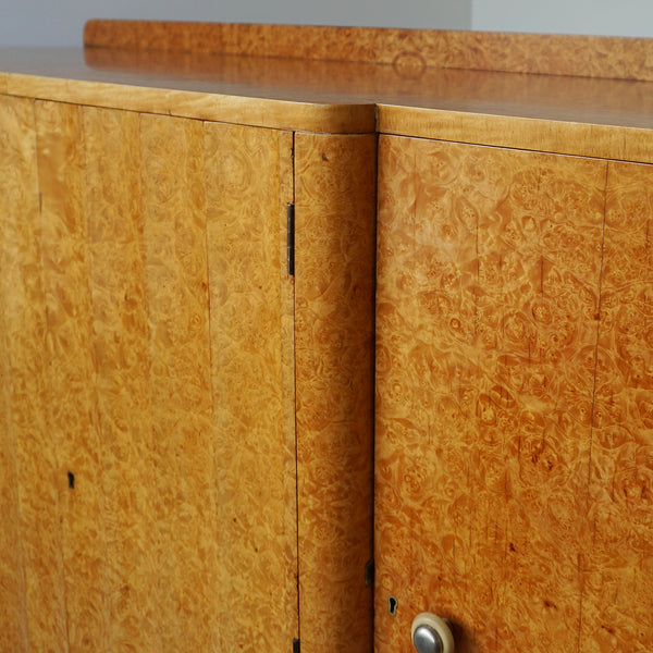 Art Deco Bleached Burr Walnut Sideboard by Harry & Lou Epstein Circa 1935 - Jeroen Markies Art Deco