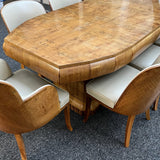 Art Deco Eight Seater Dining Suite