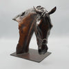 'Frankel' Beautiful study of the Retired Champion Thoroughbred Racehorse by Gill Parker in Naturalistic Bronze - Jeroen Markies Art Deco