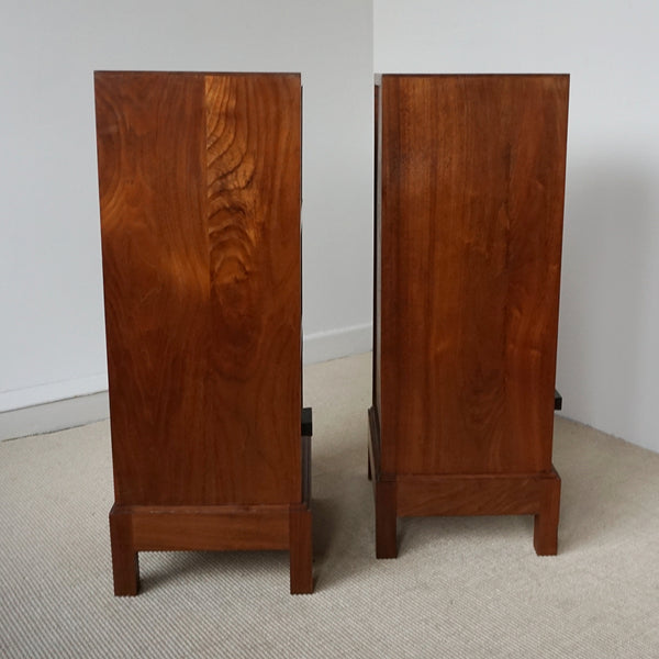 Pair of Bedside Cabinets by Gordon Russell - Mid-Century Furniture - Jeroen Markies Art Deco