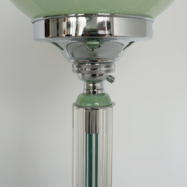 Green Art Deco Lamp 1930s Art Deco - Jeroen Markies Art Deco