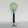 Table Lamp Green Glass Globe Black Bakelite - Jeroen Markies Art Deco
