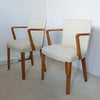 Original Heal's of London Art Deco Satinwood Armchairs - Jeroen Markies Art Deco