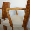 Original Heal's of London Art Deco Satinwood Armchairs - Jeroen Markies Art Deco