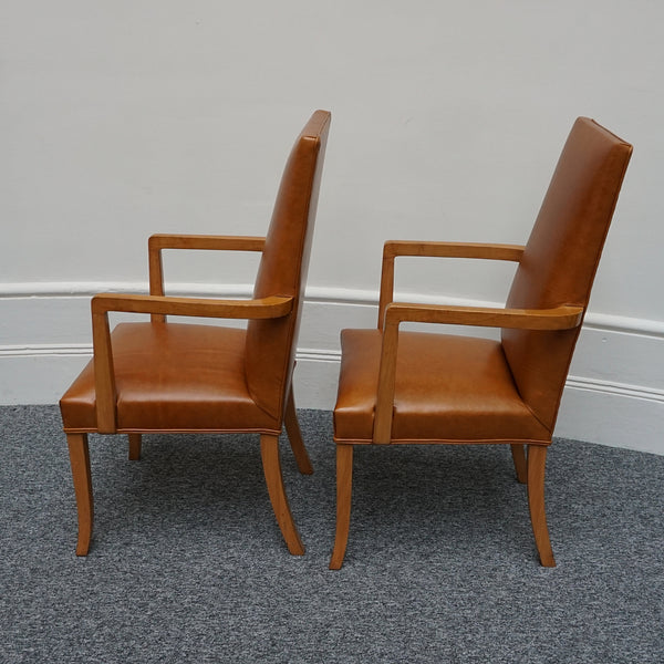 Set of Eight Art Deco Dining Chairs by Hille of London - Jeroen Markies Art Deco