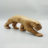 Laszlo Hoenig 57cm Long Carved Panther - Art Deco Original Sculpture - Jeroen Markies Art Deco