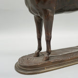 Racehorse - Victorian Bronze 1960s Bronze Horse - Jeroen Markies Art Deco