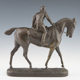'The Huntsman' John Willis Good Mid 19th Century Bronze Fox Hunting Sculpture - Jeroen Markies Art Deco