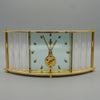 A Mid-Century Mantel Clock by Jaeger LeCLoultre. Brass and Glass casing. Mid Century Clocks - Jeroen Markies Art Deco