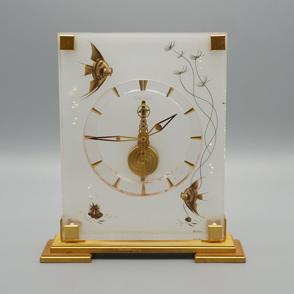 Vintage 'Marina' Mantel Clock by Jaeger LeCoultre - Jeroen Markies Art Deco