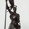 Fantastic Late 19th Century Bronze of Joan of Arc by Emmanuel Fremiet - Jeroen Markies Art Deco