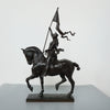 Fantastic Late 19th Century Bronze of Joan of Arc by Emmanuel Fremiet - Jeroen Markies Art Deco