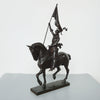 Fantastic Late 19th Century Bronze of Joan of Arc by Emmanuel Fremiet - Jeroen Markies Art Deco