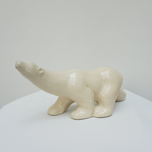 Striding Polar Bear - Jeroen Markies Art Deco