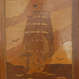 Sailboat Framed Marquetry Panel - Jeroen Markies Art Deco