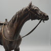 Excellent quality mid-19th century bronze sculpture of a side saddled horse by Jules Moigniez - Jeroen Markies Art Deco