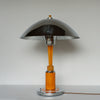 Orange Bakelite and Chrome 1930s table Lamp - Jeroen Markies Art Deco
