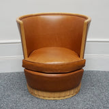 Vintage Art Deco Tub Chairs - Original French Art Deco Seating - Jeroen Markies Art Deco
