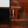 Pair of Vintage Macassar Ebony French Art Deco Bookcase Cabinets - Jeroen Markies Art Deco