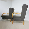 Mid-Century Armchairs, grey Boucle, British design, Mid-Century Furniture Howard Keith - Jeroen Markies Art Deco
