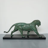 Striding Panther by Plagnet Large Art Deco Sculpture - Jeroen Markies Art Deco