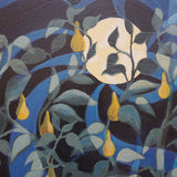 Pears in Moonlight by Vera Jefferson - A  contemporary oil on canvas - Jeroen Markies Art Deco