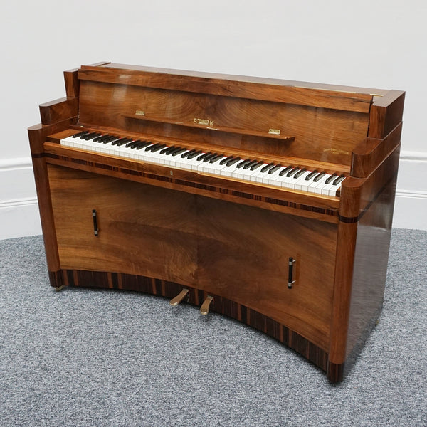 Original 1930's Art Deco Walnut Mini Piano - Jeroen Markies Art Deco