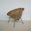 Picasso's Wicker Armchair from Galarie Madoura. Artists Chair, Mid Century Furniture. 1960's Paris - Jeroen Markies Art Deco
