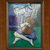 An early 20th century enamel on copper study of 'The Old Guitarist' from the original by Pablo Picasso - Jeroen Markies Art Deco