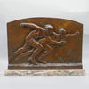 Art Deco Bronze Plaque by Edouard Fraisse - Jeroen Markies Art Deco