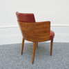 Red tub Chair - Jeroen Markies Art Deco