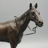 Antique Bronze Racehorse Sculpture by Irenee Rochard H 19cm W 24cm - Jeroen Markies Art Deco