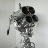 1950's Russian BMT-110 Cold War Era Polished Steel Observation/Naval/Military Binoculars 20x magnification with 110mm objective lenses - Jeroen Markies Art Deco