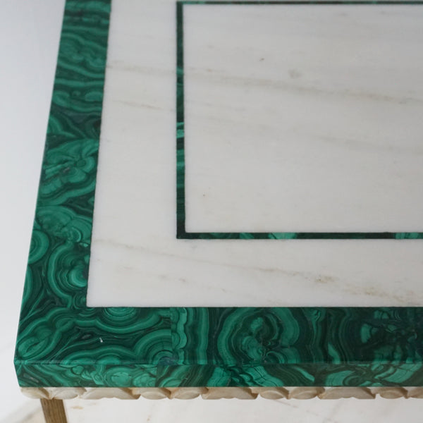 Malachite and Marble 1950s Cabinet - Jeroen Markies Art Deco