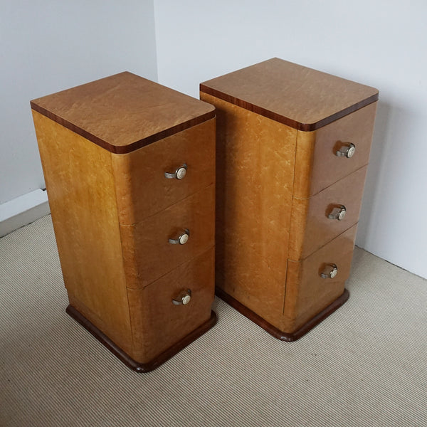 Vintage Art Deco Pair of Side Cabinets - Jeroen Markies Art Deco