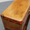 Exquisite Burr Elm Early 20th Century Slim 2.5 metre long Console table - Jeroen Markies Art Deco