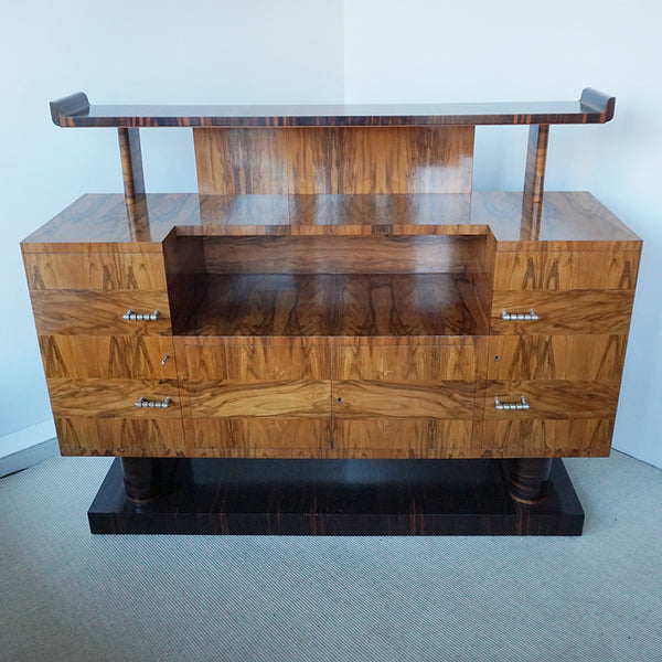 Sideboard - Art Deco - Macassar Ebony and Walnut - Jeroen Markies Art Deco