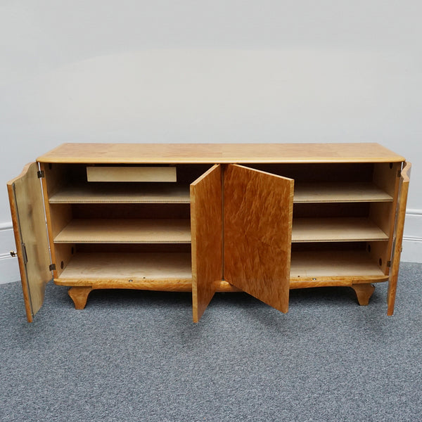 Vintage French Art Deco Maple Veneered Sideboard - Jeroen Markies Art Deco