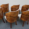 Vintage Art Deco Six Seater Epstein Brothers Dining Suite in Burr Walnut - Jeroen Markies Art Deco