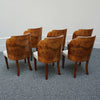 Vintage Art Deco Six Seater Epstein Brothers Dining Suite in Burr Walnut - Jeroen Markies Art Deco