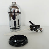 Soda Syphon Set Chromed Mid-Century - Jeroen Markies Art Deco