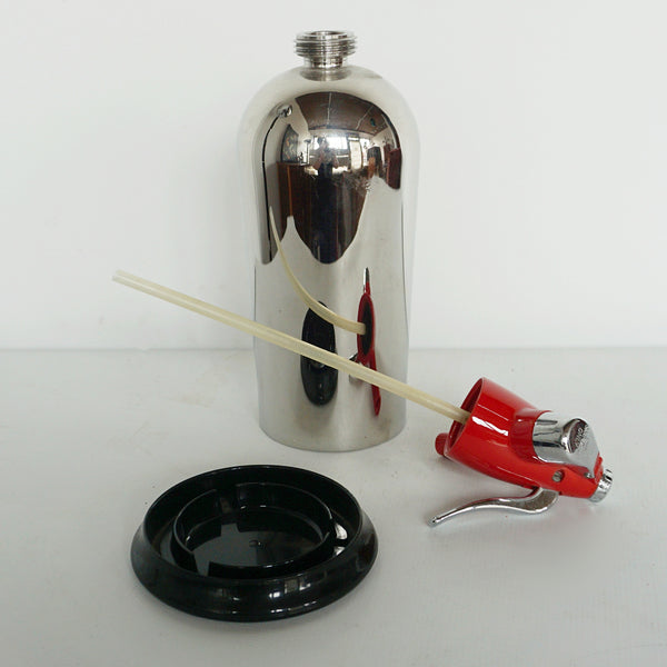 Soda Syphon Set Chromed Mid-Century - Jeroen Markies Art Deco