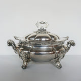 Soup Tureen Victorian Silver Plate - Jeroen Markies Art Deco
