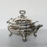 Soup Tureen Victorian Silver Plate - Jeroen Markies Art Deco