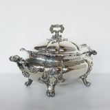 Soup Tureen Victorian Silver Plate - Jeroen Markies Art Deco