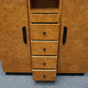 vintage Burr Elm French Art Deco Dressing Cupboard - Jeroen Markies Art Deco