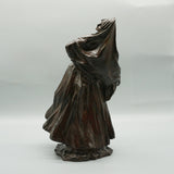 Belgian Dancer - Batardy Foundry - Belgian Early 20th Century Bronze of a classically dressed woman - female pose bronze - excellent patination - Jeroen Markies Art Deco