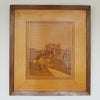 English Countryside Marquetry Panel - Jeroen Markies Art Deco